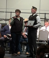 Veterans Support Award - Bomgaars. Photo by Dawn Ballou, Pinedale Online.