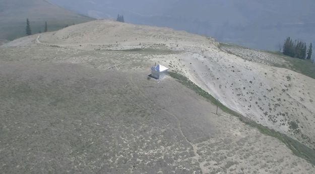 Prospect Peak Fire Lookout. Photo by Bridger-Teton National Forest.