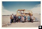 Ground Breaking for MMM - 1974. Photo by Museum of the Mountain Man.