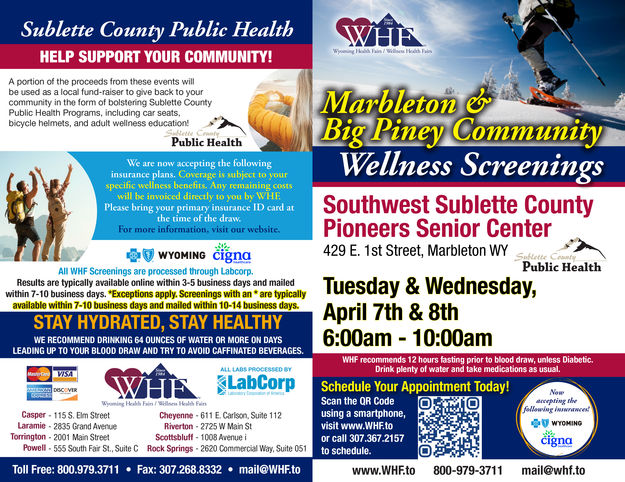 Blood Draw. Photo by Sublette County Public Health.