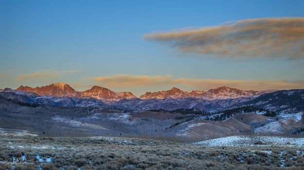 Light On The Divide. Photo by Dave Bell.