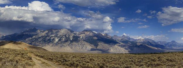 Lost River Range Pano. Photo by Dave Bell.