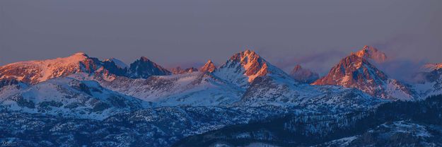 Northern Range Pano. Photo by Dave Bell.