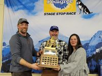 Anny Malo won the 2023 Pedigree State Stop Sled Dog Race
