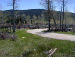 Stock corrals at New Fork Lakes trailhead